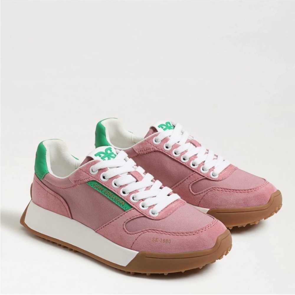 Sam Edelman Layla Sneaker Pink 7.5 Wide